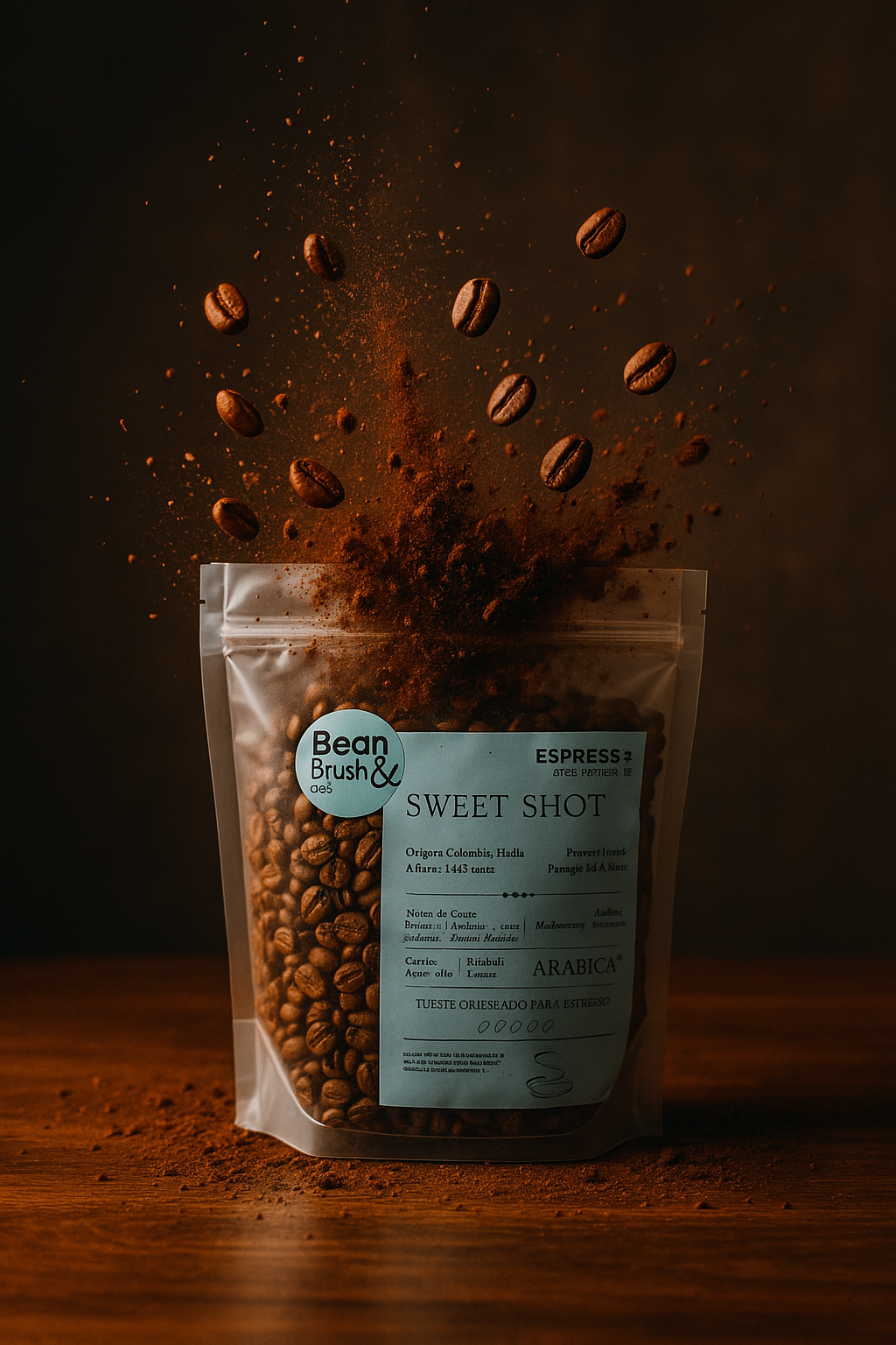 EspressArte Sweet Shot – Café de especialidad para espresso (Colombia, Huila, 84,5 pts SCA)