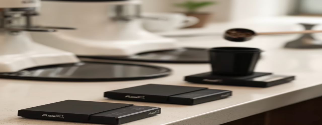 Báscula Digital Recargable para Café Espresso y Goteo – Alta Precisión 0,1 g, Temporizador y 3 Modos Profesionales para Baristas