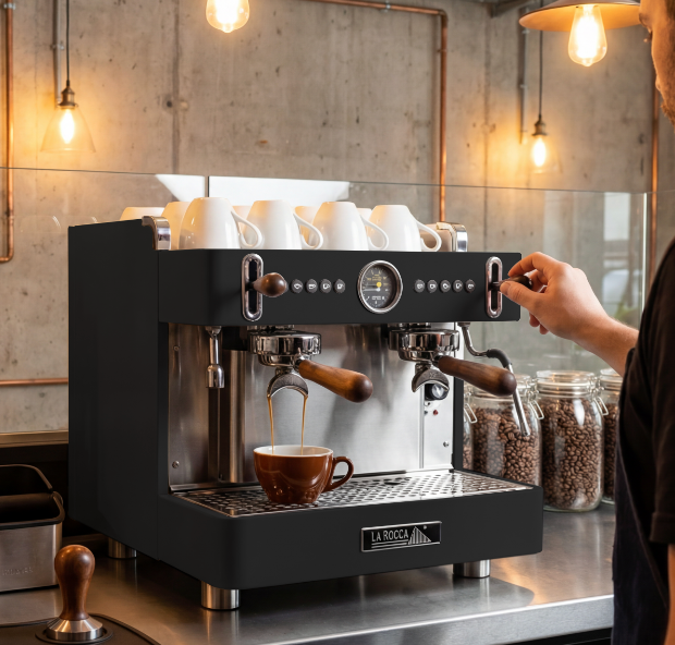 Máquina Espresso Profesional La Rocca Venezia Compact – Potencia en Formato Reducido para Cafeterías