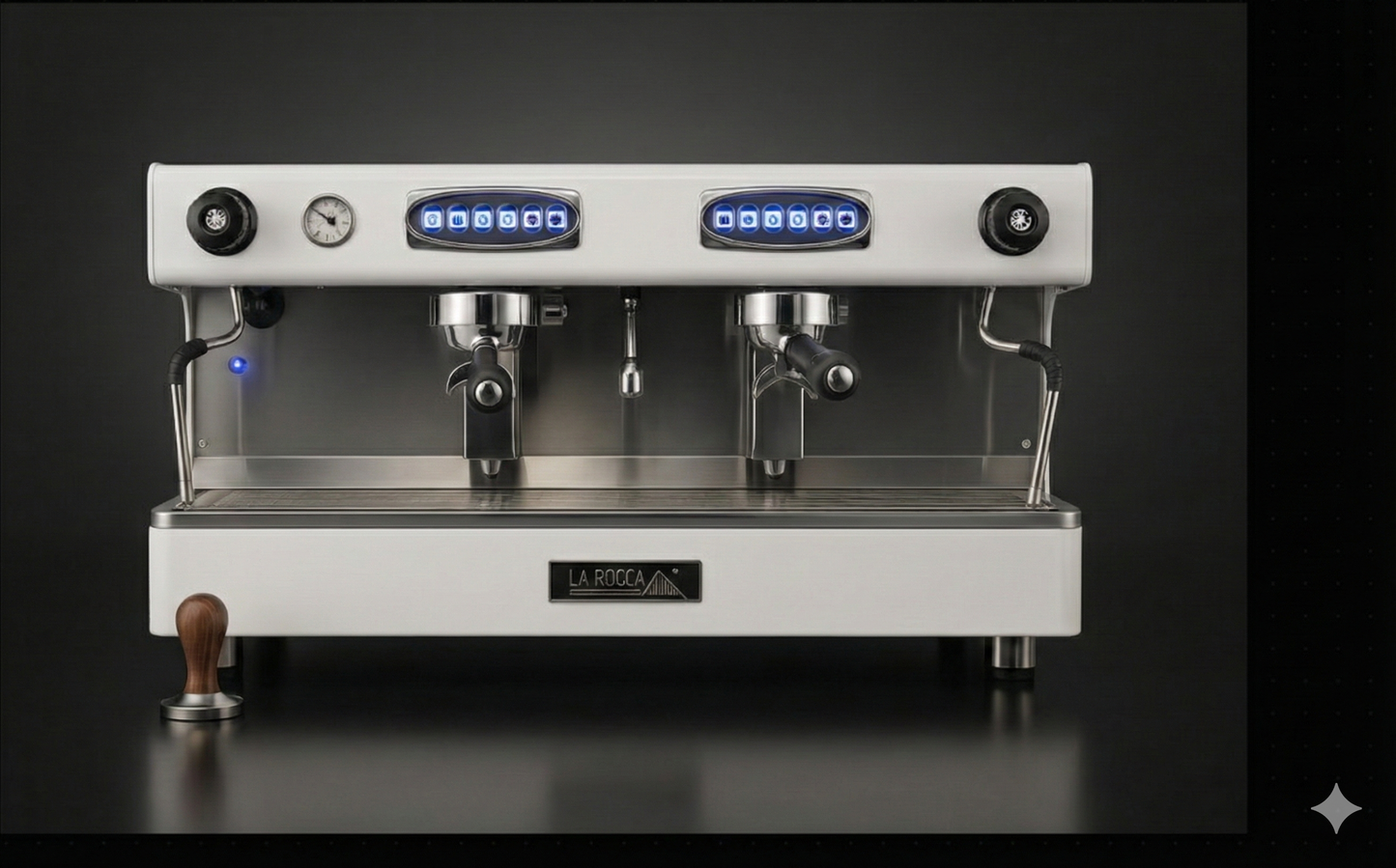 La Rocca Java PRO2: Máquina de Café Profesional Versátil para Cafeterías Emergentes