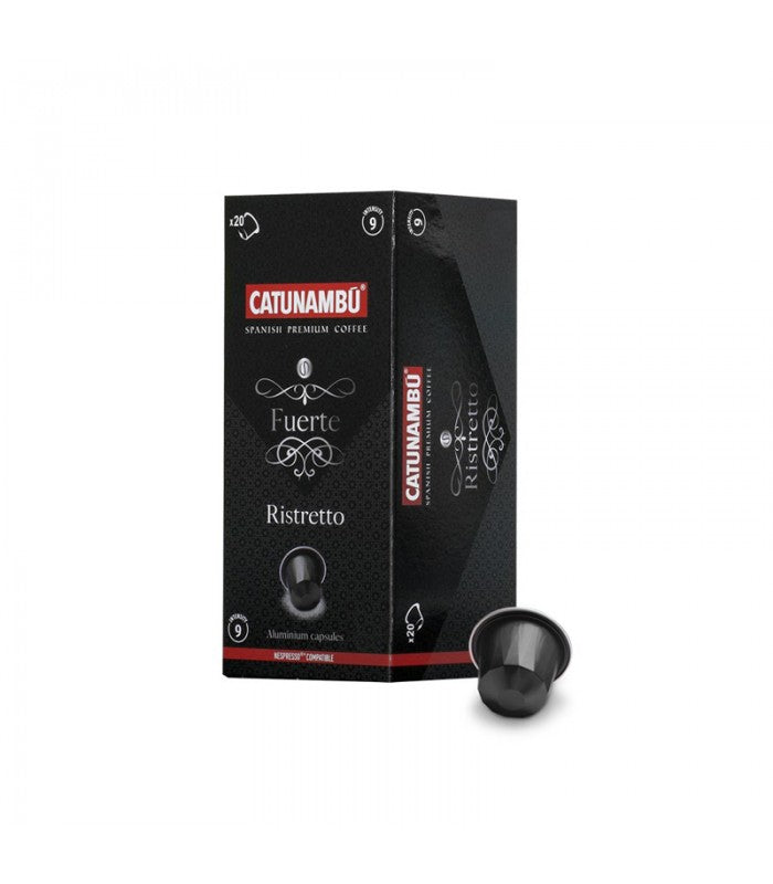 Cápsulas de Café Premium Ristretto y Espresso Catunambú - Compatibles con Nespresso