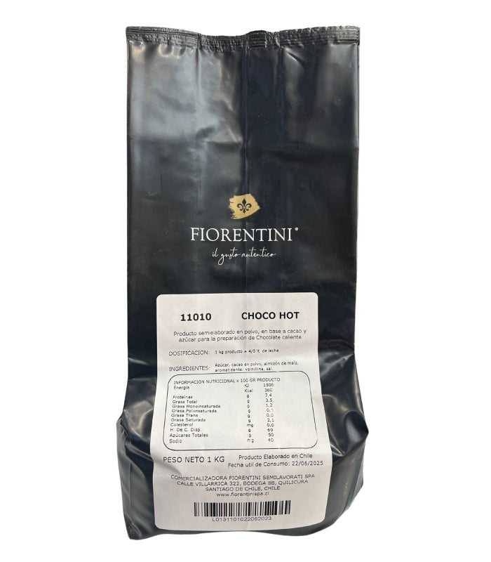 Chocolate Caliente Fiorentini 1kg - Variedad y Sabor Italiano | Bean&BrushCo