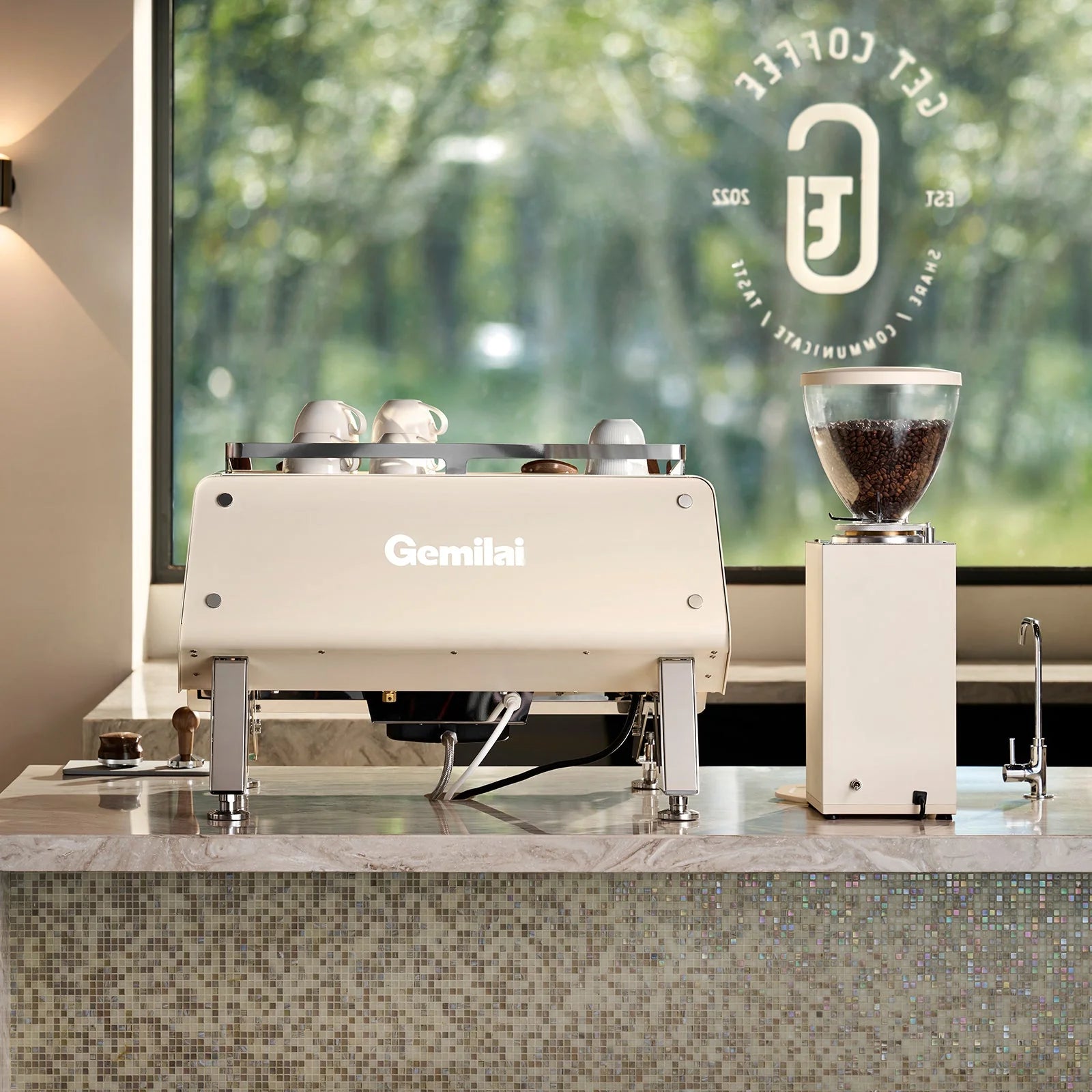 Máquina Espresso Profesional Gemilai G3226C – Alto Rendimiento Comercial con Control Avanzado y Estabilidad Total