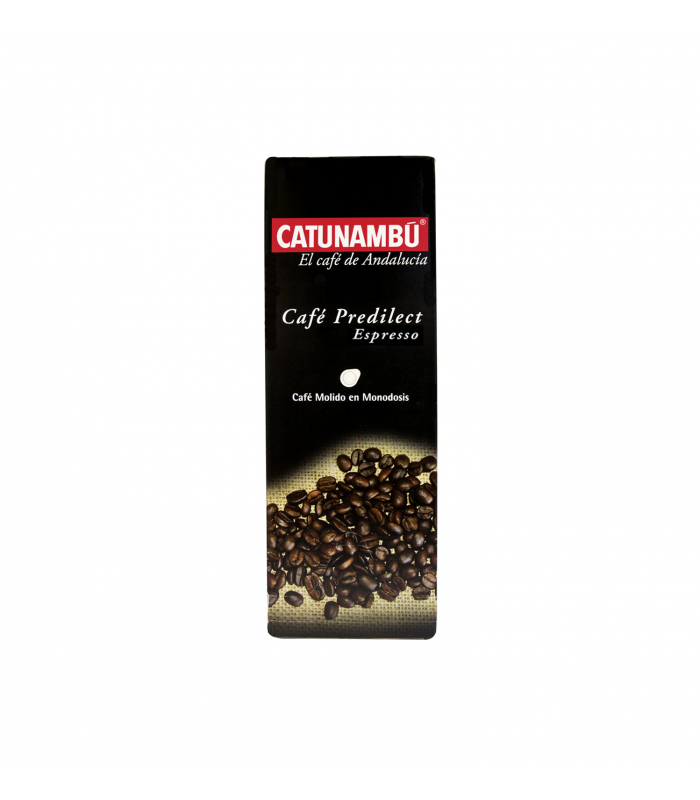 Monodosis Catunambú Predilect – Café Molido Natural y Descafeinado para Cafeteras Exprés