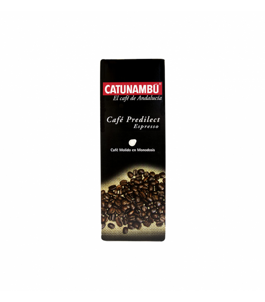 Monodosis Catunambú Predilect – Café Molido Natural y Descafeinado para Cafeteras Exprés