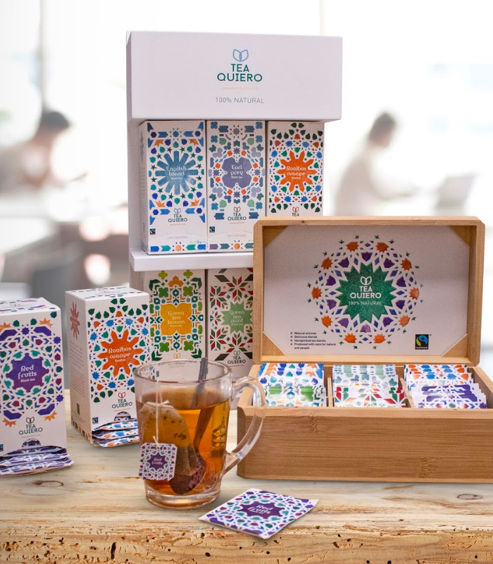 Tea Quiero Infusiones en Bolsas de Papel - Sabores Naturales | Bean&BrushCo